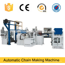 Cadena de fabricación de cadena de alambre de acero, máquina de fabricación de enlace de hierro